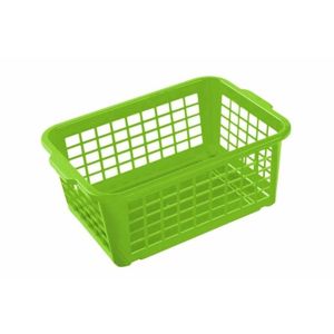 Keeeper Košík stohovateľný, plast, svetlo zelený