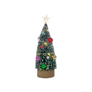 HIT Vianočná dekorácia 10LED stromček 22cm
