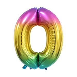 TORO Balónik fóliový TORO číslica "0" 36cm