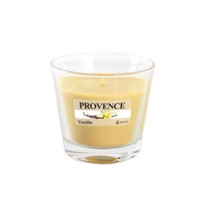 Provence Vonná sviečka v skle PROVENCE 140g, vanilka