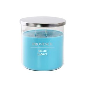 Provence Vonná sviečka v skle PROVENCE 1kg Blue light 3 knôty
