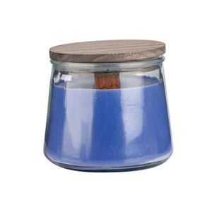 Provence Vonná sviečka v skle PROVENCE Wooden wick 28 hodín sugarplum