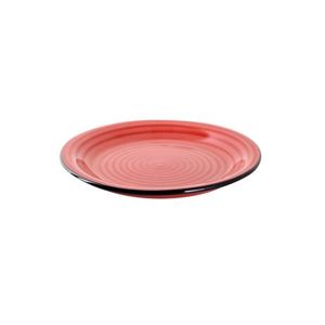 TORO Keramický dezertný tanier TORO 19,3cm, tmavo červený