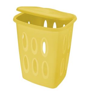 Tontarelli Plastový kôš na špinavú bielizeň TONTARELLI 45l žltý