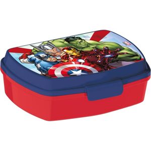 STOR Plastový desiatový box Avengers 17,5x14,5x6,5cm